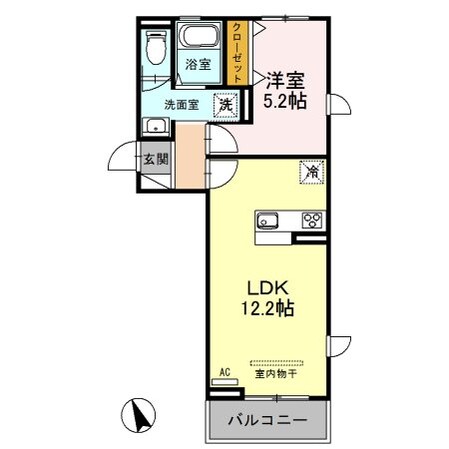 デルソーレの物件間取画像